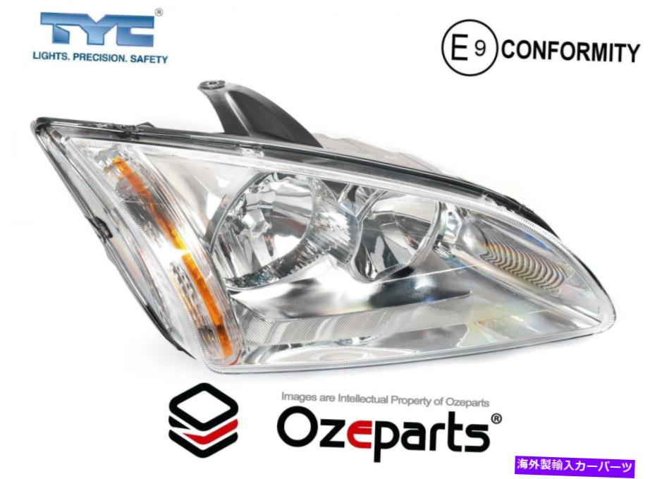 USヘッドライト RH RHS右ヘッドライトランプクロムフォーカスLS LTハッチ/セダン2005~2009 RH RHS Right Head Light Lamp Chrome For Ford Focus LS LT Hatch / Sedan 2005~2009【並行輸入品】