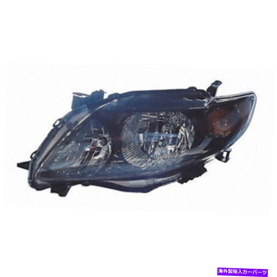 USヘッドライト 運転席側高品質Capa Headlight 2009-2010トヨタカローラS / XRS Driver Side High Quality CAPA Headlight Fits 2009-2010 Toyota Corolla S/XRS【並行輸入品】｜Us Custom Parts Shop USDM