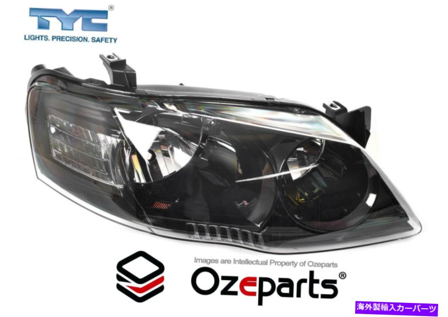 USヘッドライト Ford Falcon Fairmont BF S2 2006~2008のRH RHS右側のヘッドライトXTブラック RH RHS Right Hand Head Light XT Black For Ford Falcon Fairmont BF S2 2006~2008【並行輸入品】