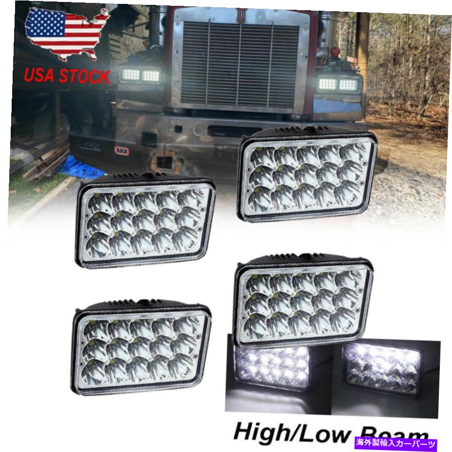 USヘッドライト ドット80W 4×6 \