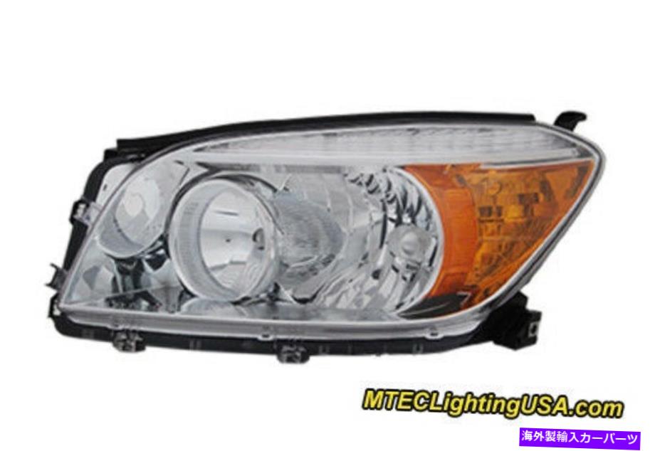 USヘッドライト Tyc NSF認証左の運転席側ハロゲンヘッドライトLAV4 06-08 TYC NSF Certified Left Driver Side Halogen Headlight for Toyota RAV4 06-08【並行輸入品】