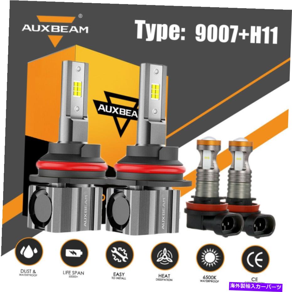 USヘッドライト AUXBeam 9007 H11 LEDヘッドライト電球は、2005-2018 Xterra 2002-15 AUXBEAM 9007 H11 LED Headlight Bulb For Nissan Frontier 2005-2018 Xterra 2002-15【並行輸入品】 30,993円