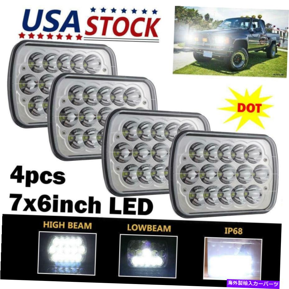 USヘッドライト Dodge D150 D250 D350 RAM 50のための7×6 \