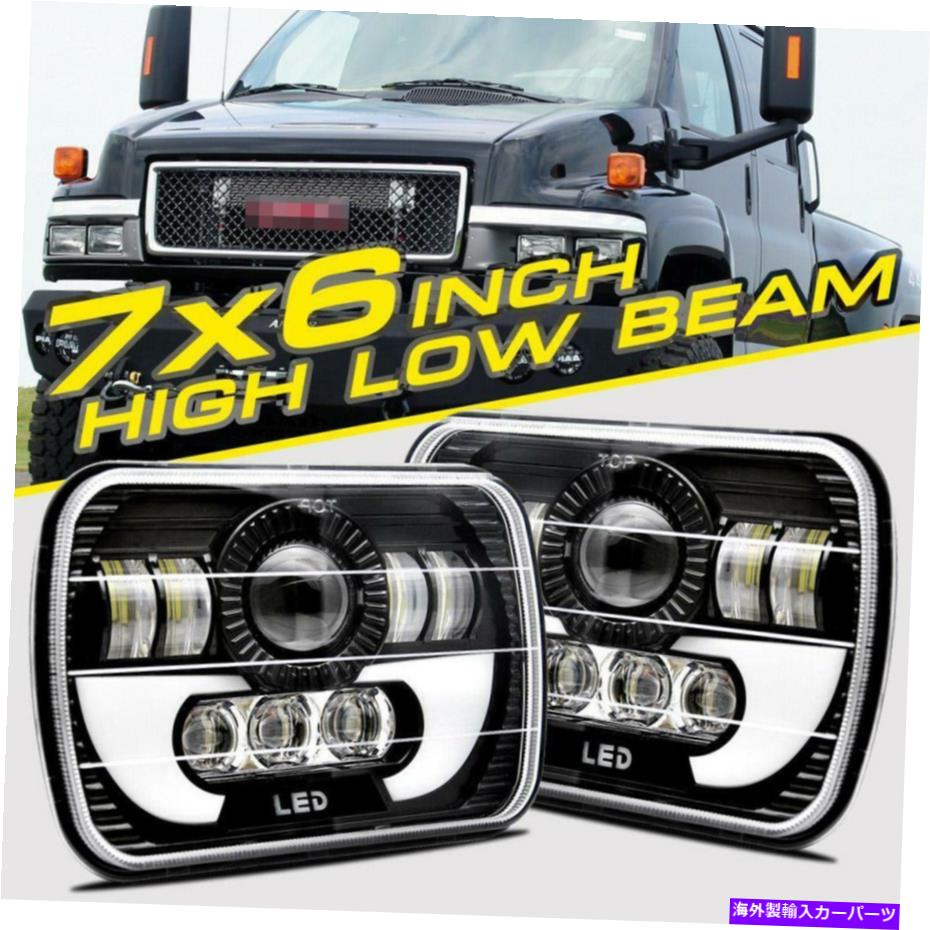 USヘッドライト Chevy Express Cargo Van 1500 2500 3500用ペア7x6 \