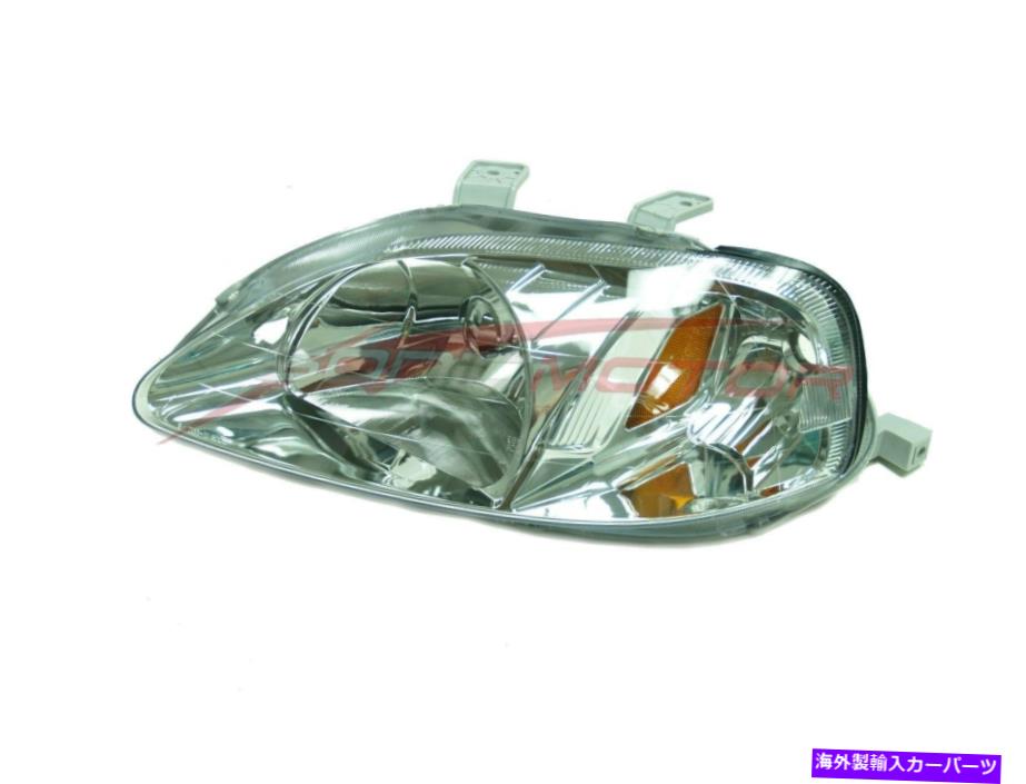 USヘッドライト 1999年から2000年ホンダシビックドライバーサイドヘッドライトヘッドライトランプLH For 1999-2000 Honda Civic Driver Side Headlight Head Light Lamp LH【並行輸入品】