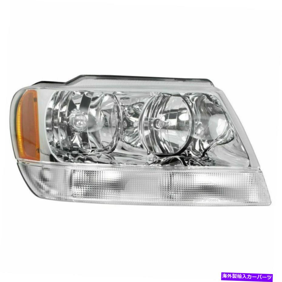 USヘッドライト Jeep Grand Cherokee 1999-2004のための新しい右の新しい右ドット/ SAEヘッドライト New Right New Right DOT/SAE Headlight For Jeep Grand Cherokee 1999-2004【並行輸入品】