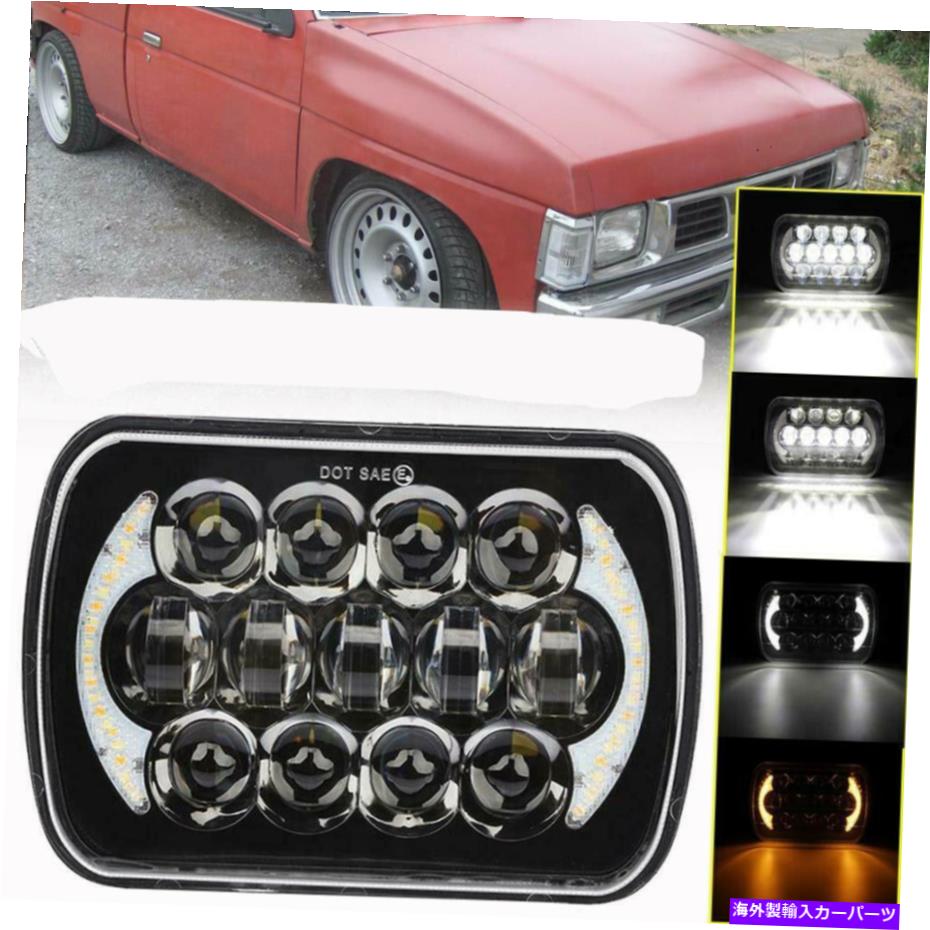 USヘッドライト 5 "x 7" 6 "x 7" 120W LEDヘッドライトシール：日産ピックアップ240SXのためのクリアHI / LO 90-97 5"x7" 6"x7" 120W LED Headlight Sealed Clear Hi/Lo 90-97 for Nissan Pickup 240SX【並行輸入品】｜Us Custom Parts Shop USDM
