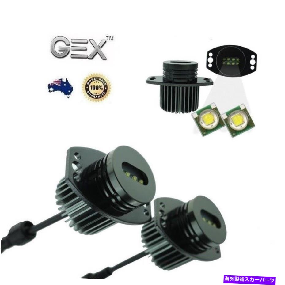 USヘッドライト 新しいGexスーパーブライトLED Halo Angel Lights 40W 1600LM for BMW E46 1997-2006 New Gex Super Bright LED Halo Angel Lights 40W 1600LM For BMW E46 1997-2006【並行輸入品】