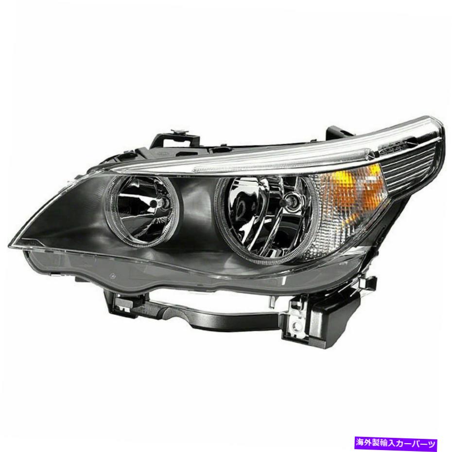 USヘッドライト ドライバー左LHヘッドランプヘッドライトアセンブリハロゲンフィット2004 2007 BMW 5シリーズ Driver Left LH Headlamp Headlight Assembly Halogen fits 2004 2007 BMW 5 Series【並行輸入品】