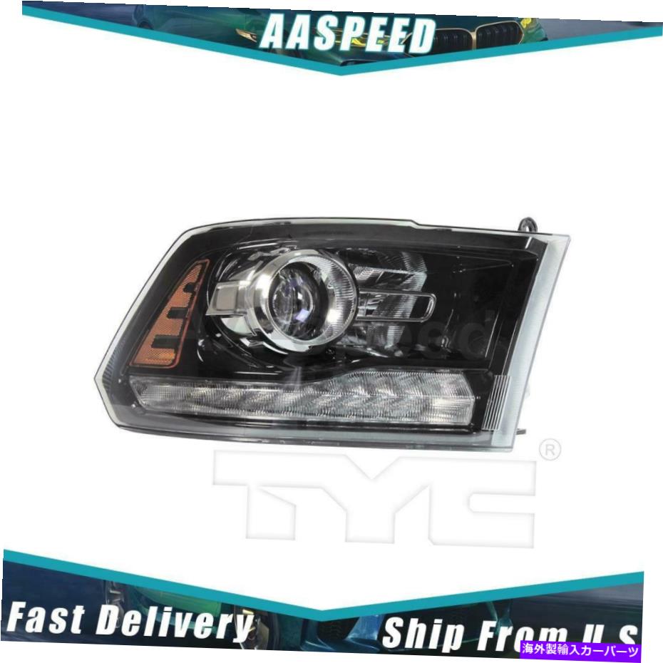 USヘッドライト 2014-2014 RAM 2500のための1xヘッドライトアセンブリ右TYC 1X Headlight Assembly Right TYC For 2014-2014 Ram 2500【並行輸入品】