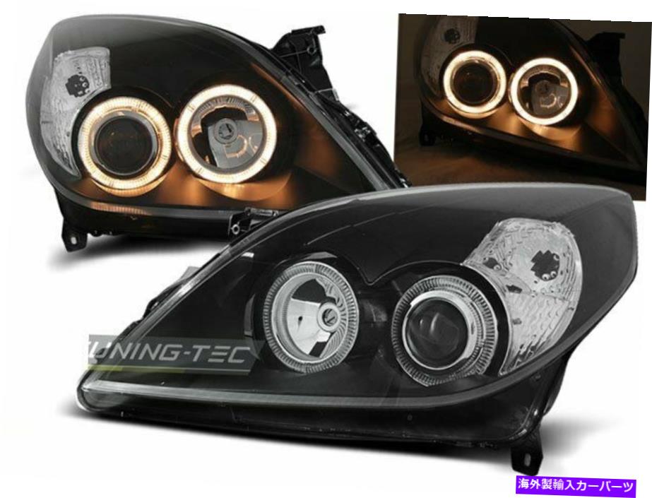 USヘッドライト Opel Vectra C 05-08 Angel Eyes Black Worldwide Freeship US LPOP66 Headlights for Opel VECTRA C 05-08 Angel Eyes Black WorldWide FreeShip US LPOP66【並行輸入品】｜Us Custom Parts Shop USDM