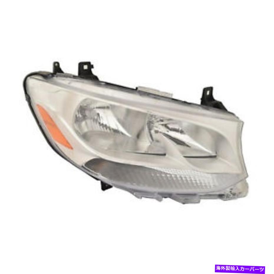 USヘッドライト MB2503259新しい交換の助手席側ハロゲンヘッドライトアセンブリ MB2503259 New Replacement Passenger Side Halogen Headlight Assembly【並行輸入品】
