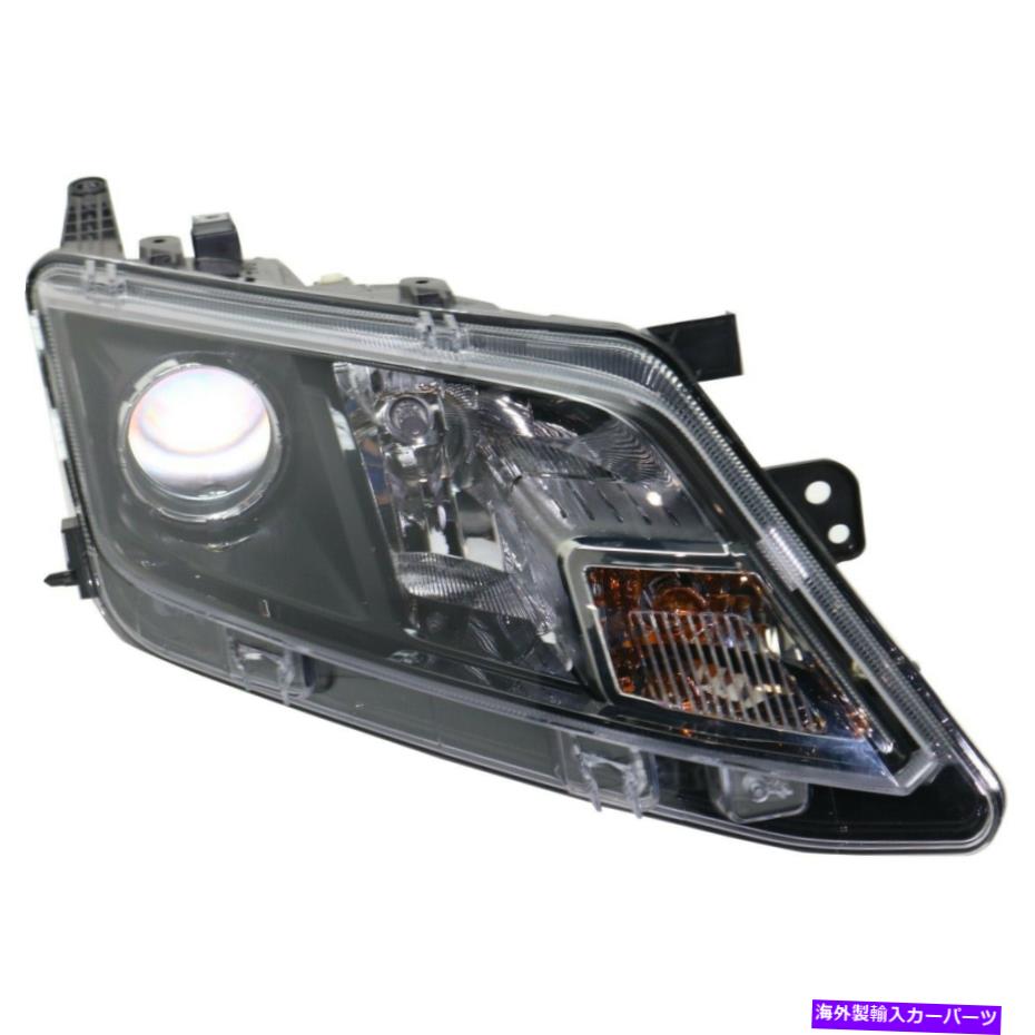 USヘッドライト 2011年2011年2011年2011年フォードフュージョン右黒ハウジング Headlight For 2010 2011 2012 Ford Fusion Right Black Housing With Bulb【並行輸入品】