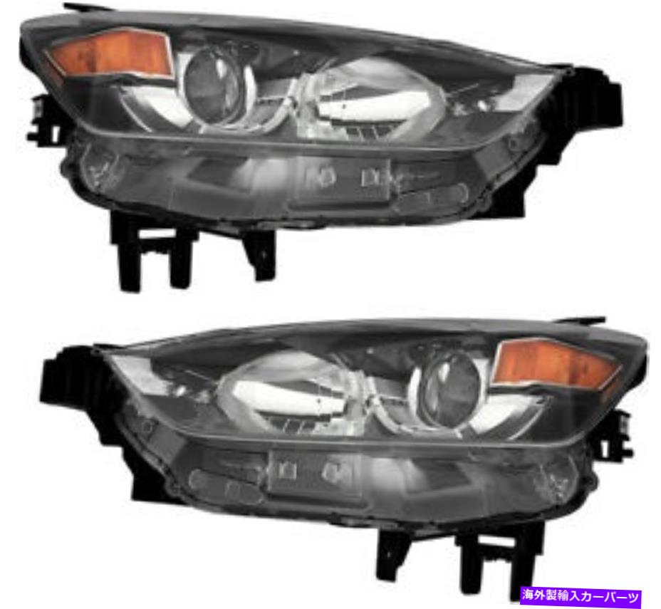 USヘッドライト ハロゲンヘッドライトヘッドランプ左右ペアセット16-17マツダCX-3 Halogen Headlights Headlamps Left & Right Pair Set NEW for 16-17 Mazda CX-3【並行輸入品】｜Us Custom Parts Shop USDM