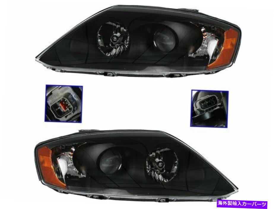 USヘッドライト Hyundai Tiburon Headlightアセンブリセット67199×Jヘッドライトアセンブリ For 2006 Hyundai Tiburon Headlight Assembly Set 67199XJ Headlight Assembly【並行輸入品】