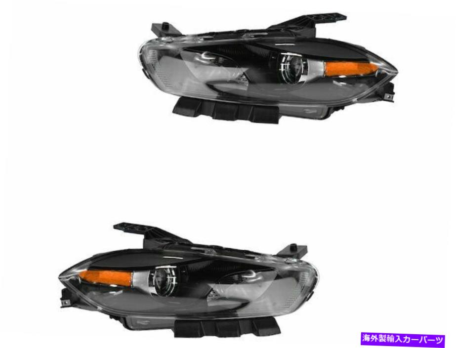 USヘッドライト 2013-2016 Dodge Dart Headlightアセンブリセット58878CG 2014 2015 For 2013-2016 Dodge Dart Headlight Assembly Set 58878CG 2014 2015【並行輸入品】｜Us Custom Parts Shop USDM
