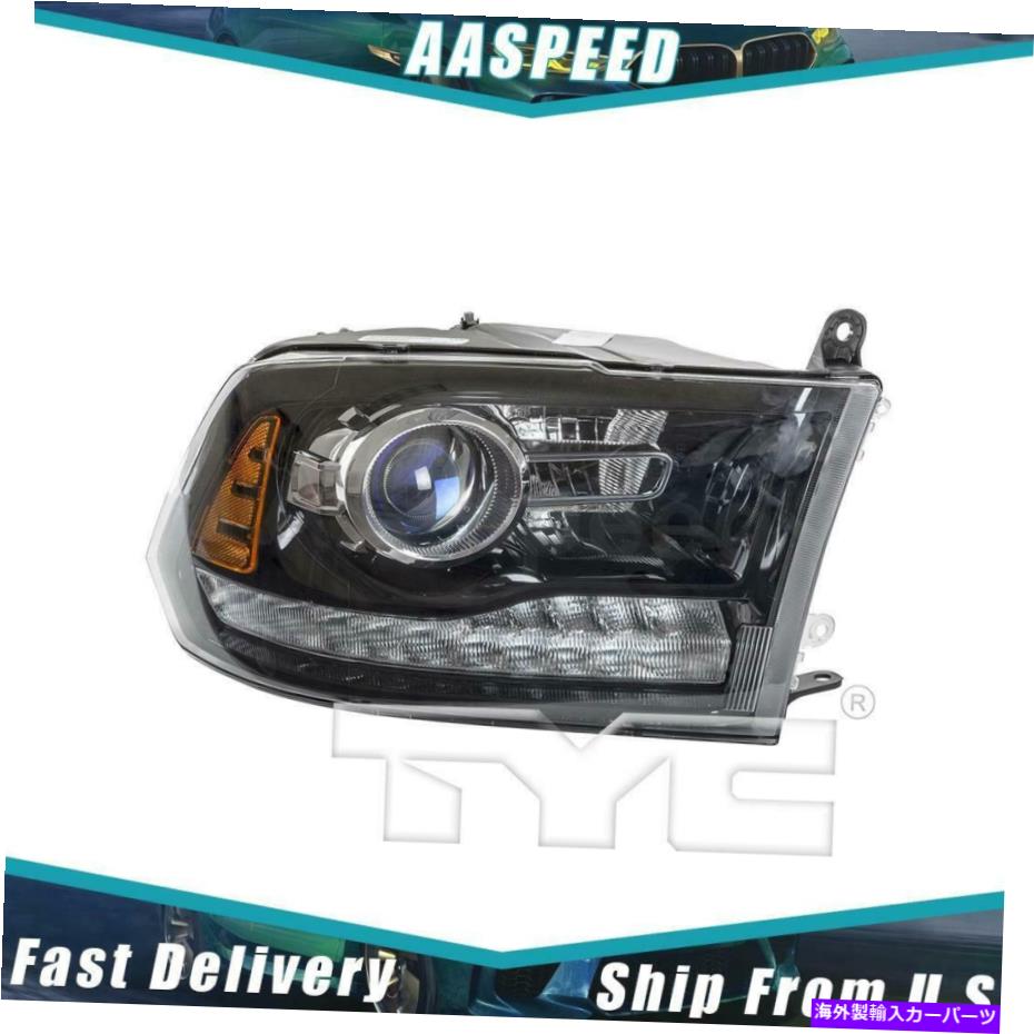 USヘッドライト 2013-2014 RAM 1500のための1x右ヘッドライトアセンブリTYC 1X Right Headlight Assembly TYC For 2013-2014 Ram 1500【並行輸入品】