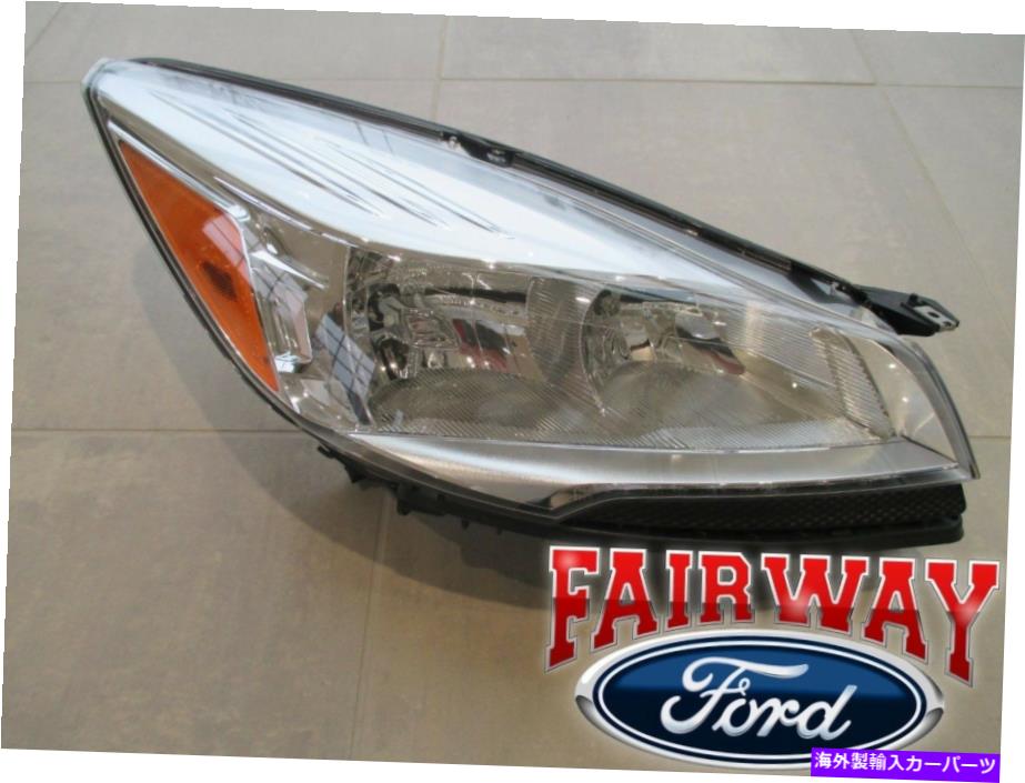 USヘッドライト 13 16逃げOEM純正フォード部品ハロゲンヘッドランプライト旅客RH 13 thru 16 Escape OEM Genuine Ford Parts Halogen Head Lamp Light Passenger RH【並行輸入品】