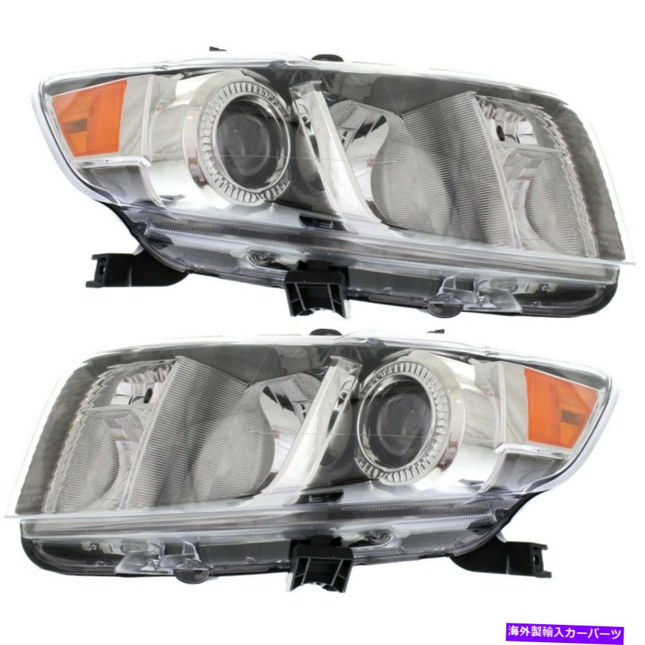 USヘッドライト Headlight 2012 2013 2014 2014 2014 2015 Scion XB左右CAPA 2PC Headlight Set For 2011 2012 2013 2014 2015 Scion xB Left and Right CAPA 2Pc【並行輸入品】