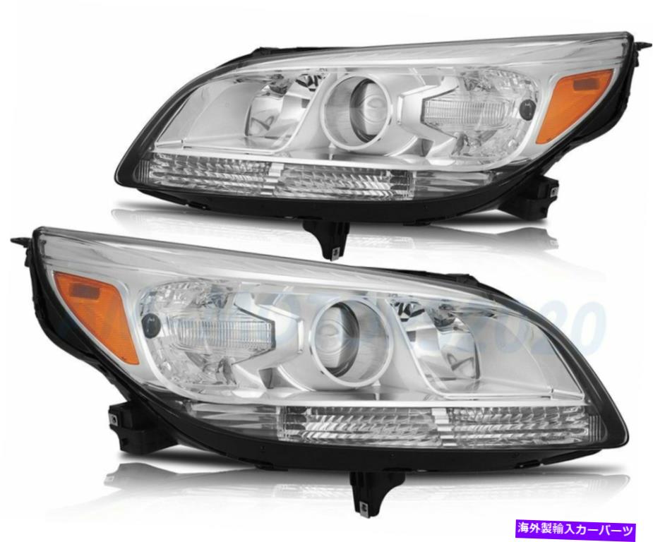 USヘッドライト フィットChevy Malibu Limited 2013-2016ヘッドライトペアクロームハウジングランプ Fits Chevy Malibu Limited 2013-2016 Headlights Assembly Pair Chrome Housing Lamp【並行輸入品】｜Us Custom Parts Shop USDM