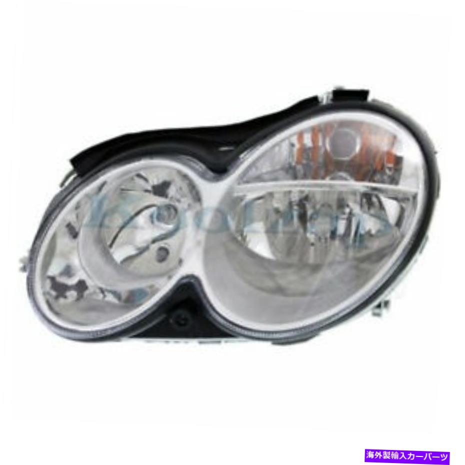 USヘッドライト 03-06ベンツCLKクラスフロントヘッドライトヘッドランプハロゲンヘッドライトランプ左側 03-06 Benz CLK-Class Front Headlight Headlamp Halogen Head Light Lamp Left Side【並行輸入品】|Us Custom Parts Shop USDM