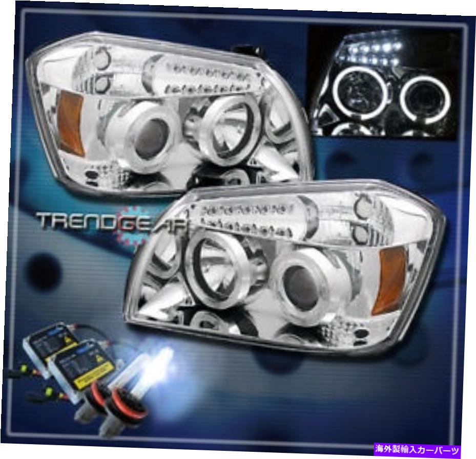 USヘッドライト 05 06 07 MAGNUM DUAL HALO LEDプロジェクターヘッドライトランプ+ 8000K HIDクリアセット FOR 05 06 07 MAGNUM DUAL HALO LED PROJECTOR HEADLIGHT LAMP+8000K HID CLEAR SET【並行輸入品】 59,601円