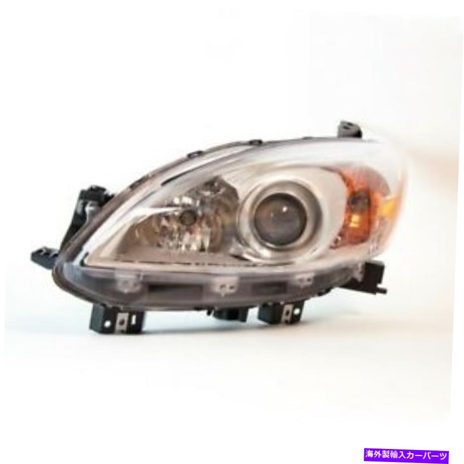 USヘッドライト 新しい左ハロゲンヘッドライトアセンブリフィットマツダ5 2012-2017 MA2518139 NEW LEFT HALOGEN HEADLIGHT ASSEMBLY FITS MAZDA 5 2012-2017 MA2518139【並行輸入品】