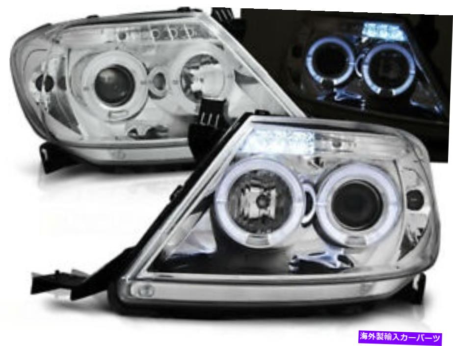 USヘッドライト Toyota HILUX 2005-2008 2009年2月2011年VR-1573 Angel Eyes Chrome Headlights for Toyota Hilux 2005-2008 2009 2010 2011 VR-1573 Angel Eyes Chrome【並行輸入品】 61,191円
