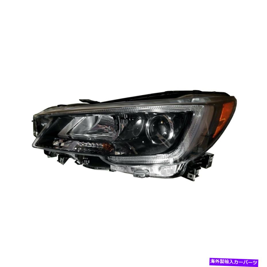 USヘッドライト Subaru Outback 18-19 Sherman Driver Sideの交換ヘッドライトの場合 For Subaru Outback 18-19 Sherman Driver Side Replacement Headlight【並行輸入品】