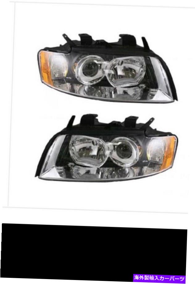 USヘッドライト アウディA4 A4 Quatro 2002-2005 L＆RヘッドライトヘッドライトOEM Valeo 8E0941003 B Audi A4 A4 Quatro 2002-2005 L&R Headlights Head Lights OEM Valeo 8E0941003 B【並行輸入品】