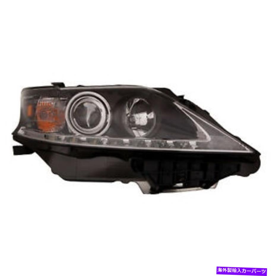 USヘッドライト ヘッドライトハロゲン右フィット2013-2015 LEXUS RX350 / 15 RX450Hカナダ Headlight Halogen Right Fits 2013-2015 Lexus RX350/ 15 RX450h Canada Built【並行輸入品】