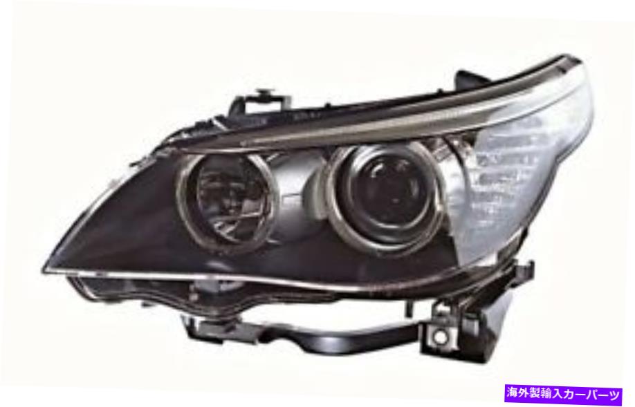 USヘッドライト 電動ヘッドライトフロントハロゲンランプ左フィットBMW 5シリーズE60 E61 2007-2010 Electric Headlight Front Halogen Lamp LEFT Fits BMW 5 Series E60 E61 2007-2010【並行輸入品】
