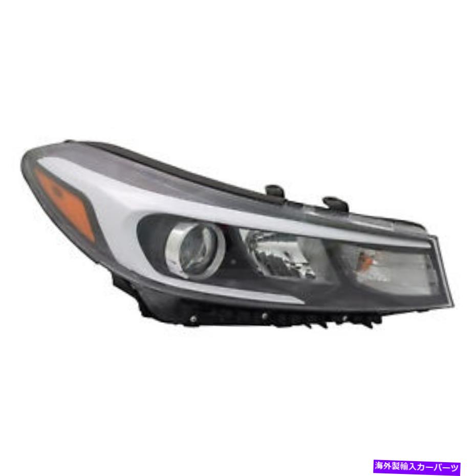 USヘッドライト KI2503205C新しい交換の旅客サイドハロゲンヘッドライトアセンブリ KI2503205C New Replacement Passenger Side Halogen Headlight Assembly【並行輸入品】