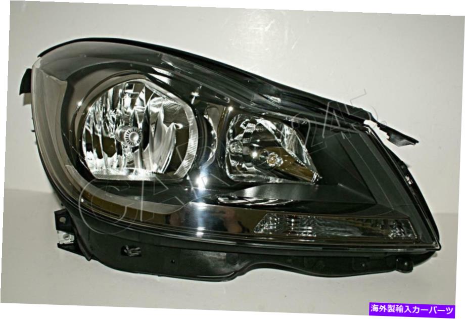 USヘッドライト メルセデスCクラスW204セダン2010-ブラックエディションヘッドライトフロントランプライトRH Mercedes C Class W204 Sedan 2010- Black Edition Headlight Front lamp RIGHT RH【並行輸入品】