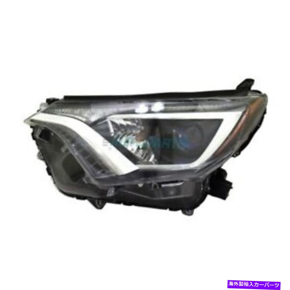 USヘッドライト 新しい左側のハロゲンヘッドライトアセンブリ2016-2018トヨタRAV4から2502247 NEW LEFT SIDE HALOGEN HEADLIGHT ASSEMBLY FITS 2016-2018 TOYOTA RAV4 TO2502247【並行輸入品】|Us Custom Parts Shop USDM