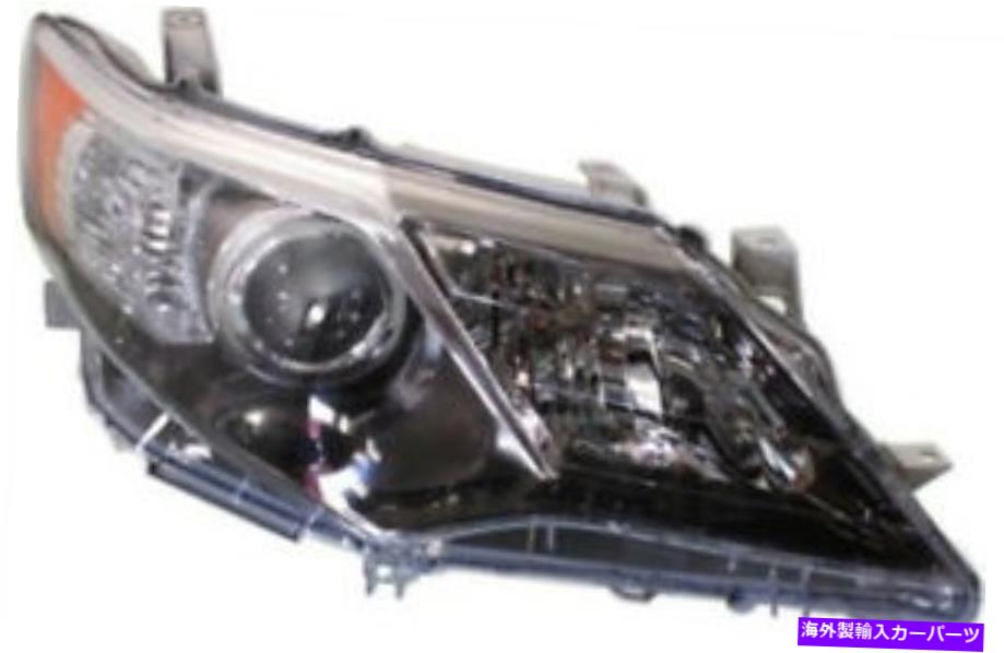 USヘッドライト 2012-2014トヨタカムリーのための右助手席側ヘッドライトヘッドランプ Right Passenger Side Headlight Head Lamp for 2012-2014 Toyota Camry【並行輸入品】