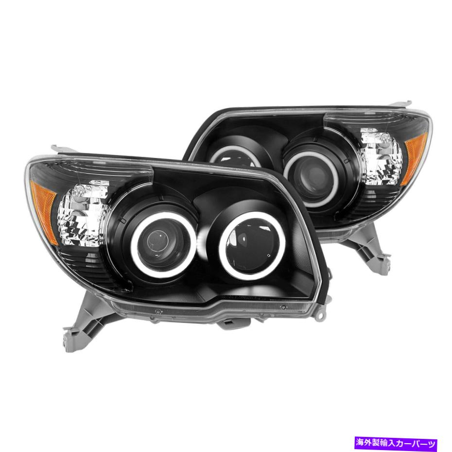 USヘッドライト トヨタ4Runner 2006-2009 CG Black Halo Projectorヘッドライト用 For Toyota 4Runner 2006-2009 CG Black Halo Projector Headlights【並行輸入品】