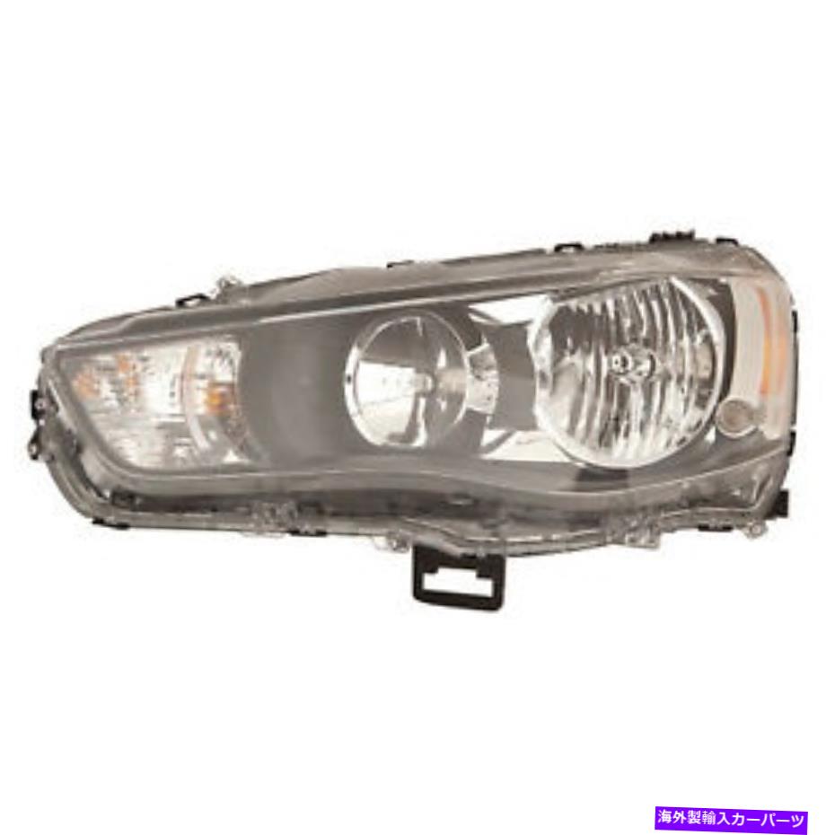 USヘッドライト ヘッドライト左の運転手ハロゲンヘッドランプは2010-2013三菱アウトランダー Headlight Left Driver Side Halogen Headlamp Fits 2010-2013 Mitsubishi Outlander【並行輸入品】