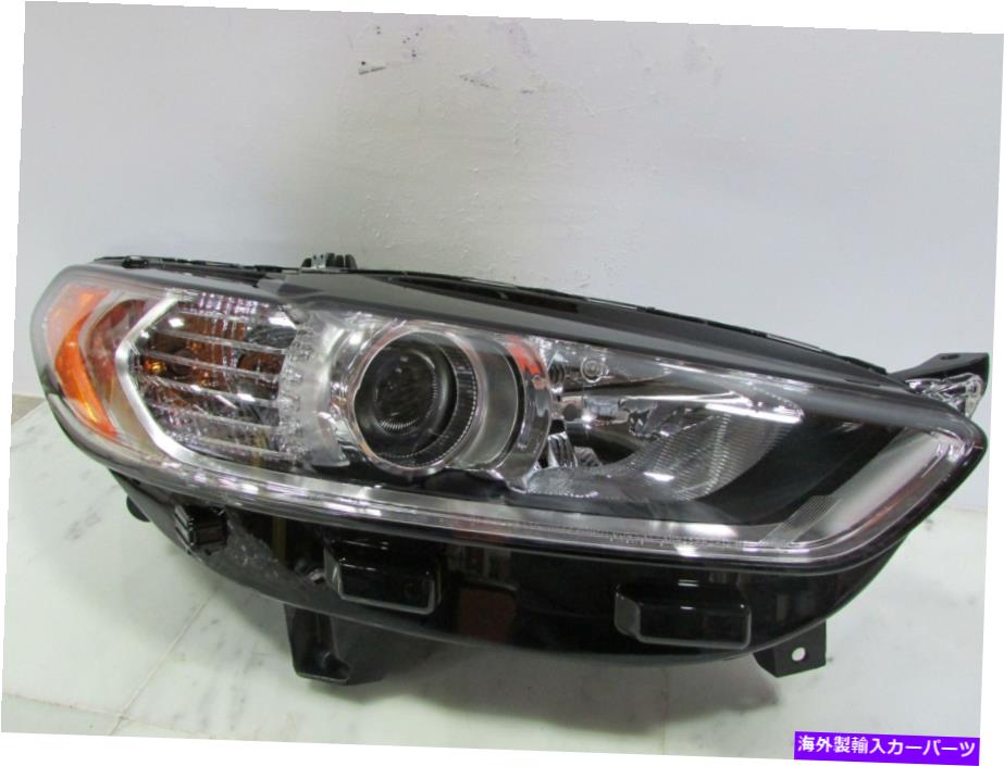USヘッドライト 13 14 15 16フォードフュージョンヘッドランプアセンブリ、アフターマーケットNSF認定 13 14 15 16 FORD FUSION Headlamp Assembly Right, Aftermarket NSF Certified【並行輸入品】