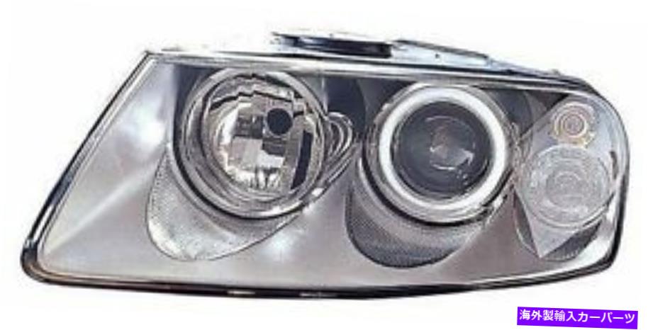 USヘッドライト 04-07 Touareg（運転席側）VW2502132用の交換用ヘッドライトアセンブリ Replacement Headlight Assembly for 04-07 Touareg (Driver Side) VW2502132【並行輸入品】