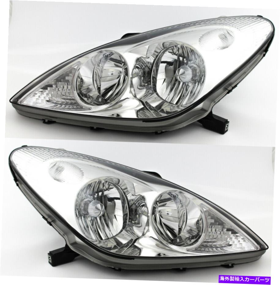 USヘッドライト 2002年2003年2004年のLexus ES300ヘッドライトペアセット For 2002 2003 2004 Lexus Es300 Headlights Pair Set【並行輸入品】