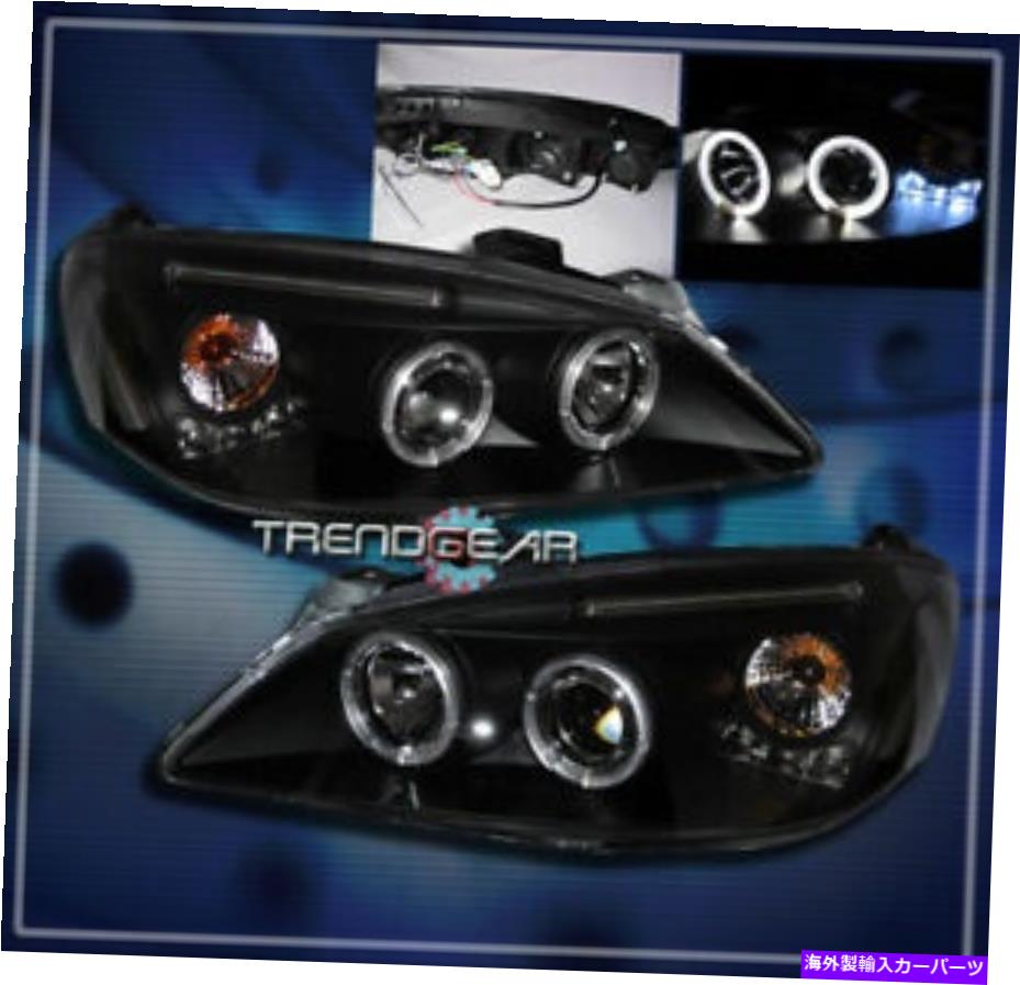 USヘッドライト 05-10 Pontiac G6 2DR / 4DRツインHalo LEDプロジェクターヘッドライトブラック06 07 08 09 09 05-10 PONTIAC G6 2DR/4DR TWIN HALO LED PROJECTOR HEADLIGHT BLACK 06 07 08 09 NEW【並行輸入品】｜Us Custom Parts Shop USDM 61,986円