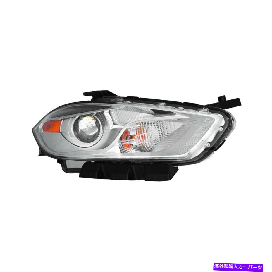 USヘッドライト Dodge Dart 13-16 Pacific Best P52245助手席側交換ヘッドライト For Dodge Dart 13-16 Pacific Best P52245 Passenger Side Replacement Headlight【並行輸入品】