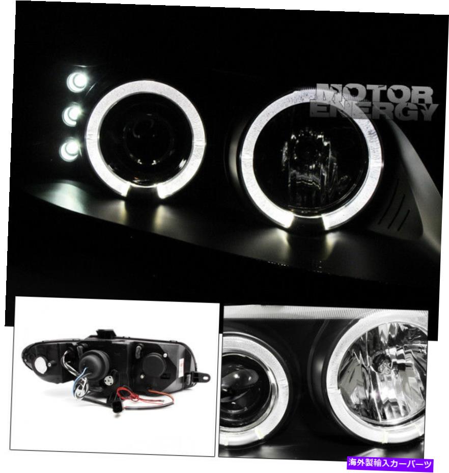 USヘッドライト 04 05 06 Pontiac Gto Twin Halo LEDプロジェクターヘッドライトブラックフロントランプ新セット 04 05 06 PONTIAC GTO TWIN HALO LED PROJECTOR HEAD LIGHT BLACK FRONT LAMP NEW SET【並行輸入品】|Us Custom Parts Shop USDM