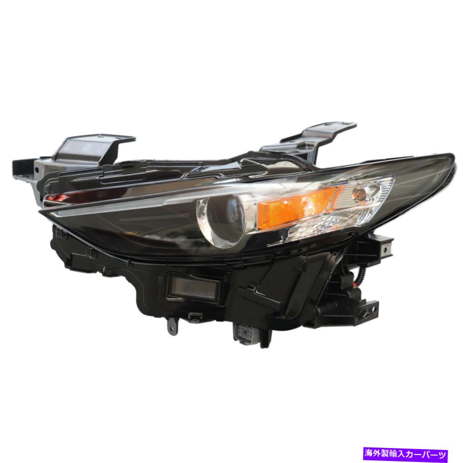 USヘッドライト 2019年2020年マツダ3非適応型（ドライバー左） LED Full Headlight Assembly For 2019 2020 Mazda 3 Non-Adaptive ( Driver Left )【並行輸入品】