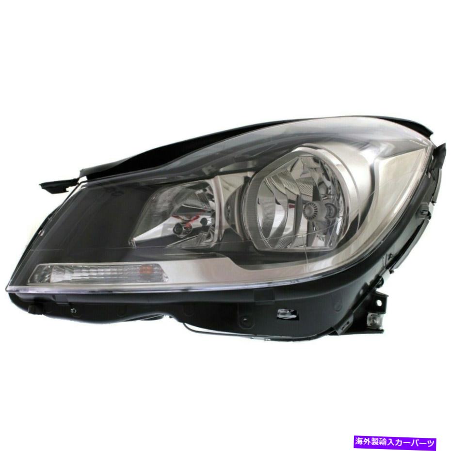 USヘッドライト 新しい左ハロゲンヘッドランプアセンブリはメルセデスベンツC250 2012-2015 MB2502186 NEW LEFT HALOGEN HEAD LAMP ASSEMBLY FITS MERCEDES-BENZ C250 2012-2015 MB2502186【並行輸入品】