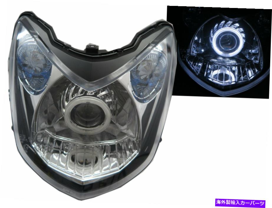 USヘッドライト Cygnus 2006-2011 CCFLプロジェクターヘッドライトヘッドランプアジアクロムのためのChrome for Yamaha Cygnus 2006-2011 CCFL Projector Headlight Headlamp Asia Chrome for YAMAHA【並行輸入品】