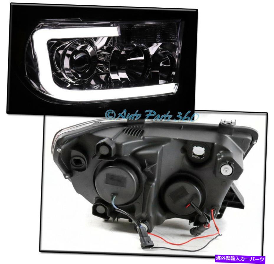 USヘッドライト 07~13のトヨタツンドラLEDクロムプロジェクターヘッドライトランプW /バンパーDRL + HIDキット FOR 07-13 TOYOTA TUNDRA LED CHROME PROJECTOR HEADLIGHT LAMP W/BUMPER DRL+HID KIT【並行輸入品】|Us Custom Parts Shop USDM
