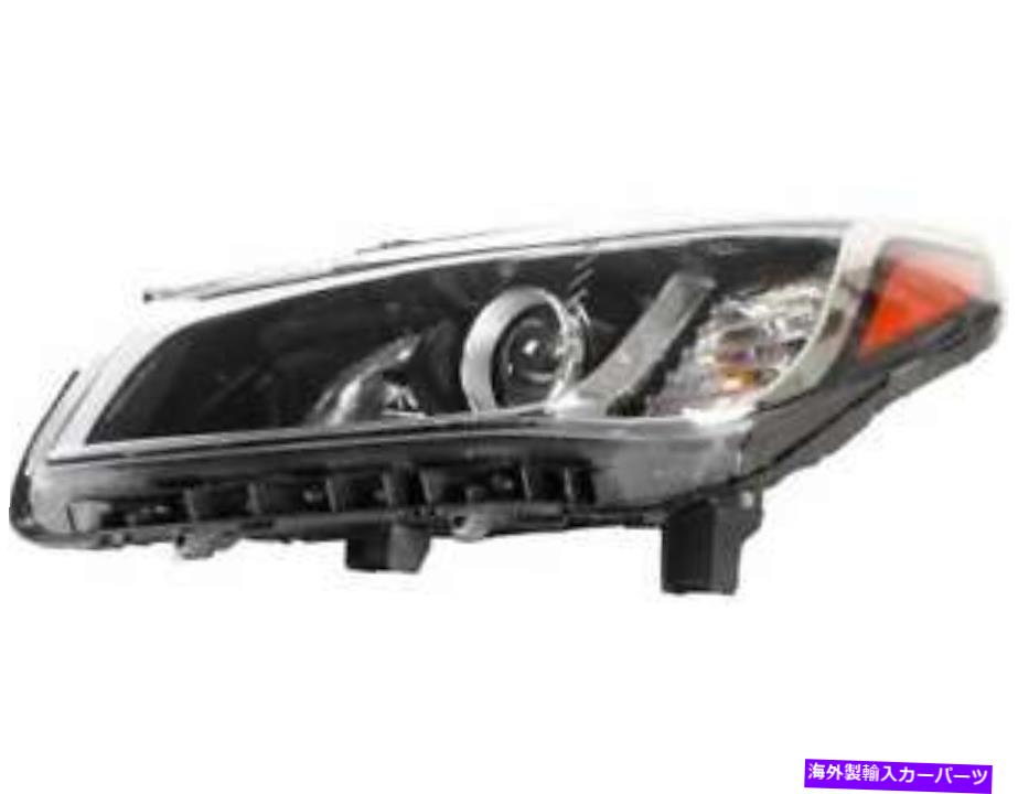 USヘッドライト ヘッドライトアセンブリW /電球新着順序16-17 Hyundai Sonata SE / ECO Headlight Assembly w/Bulb NEW Left Driver Side for 16-17 Hyundai Sonata SE/Eco【並行輸入品】
