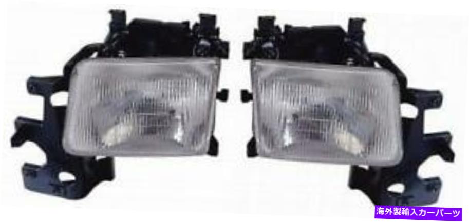 USヘッドライト サイド/ペアフィッツ1994 - 1997 Dodge Vanフロントヘッドライトアセンブリの取り替え SIDE/PAIR fits 1994 - 1997 Dodge Van Front Headlight Assembly Replacement【並行輸入品】｜Us Custom Parts Shop USDM